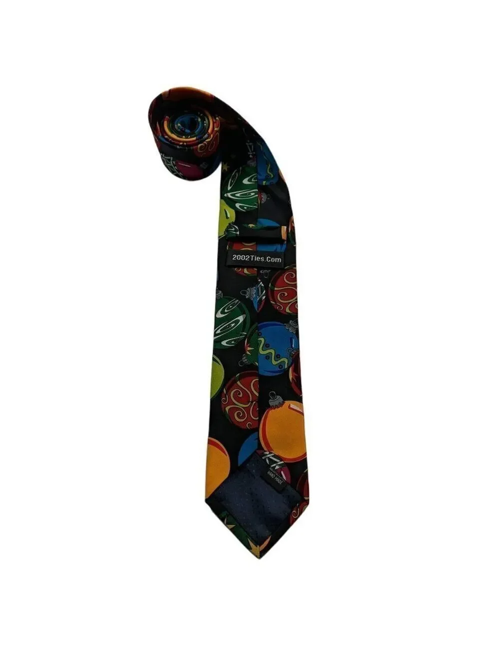 Christmas Holiday Ornaments Print Necktie